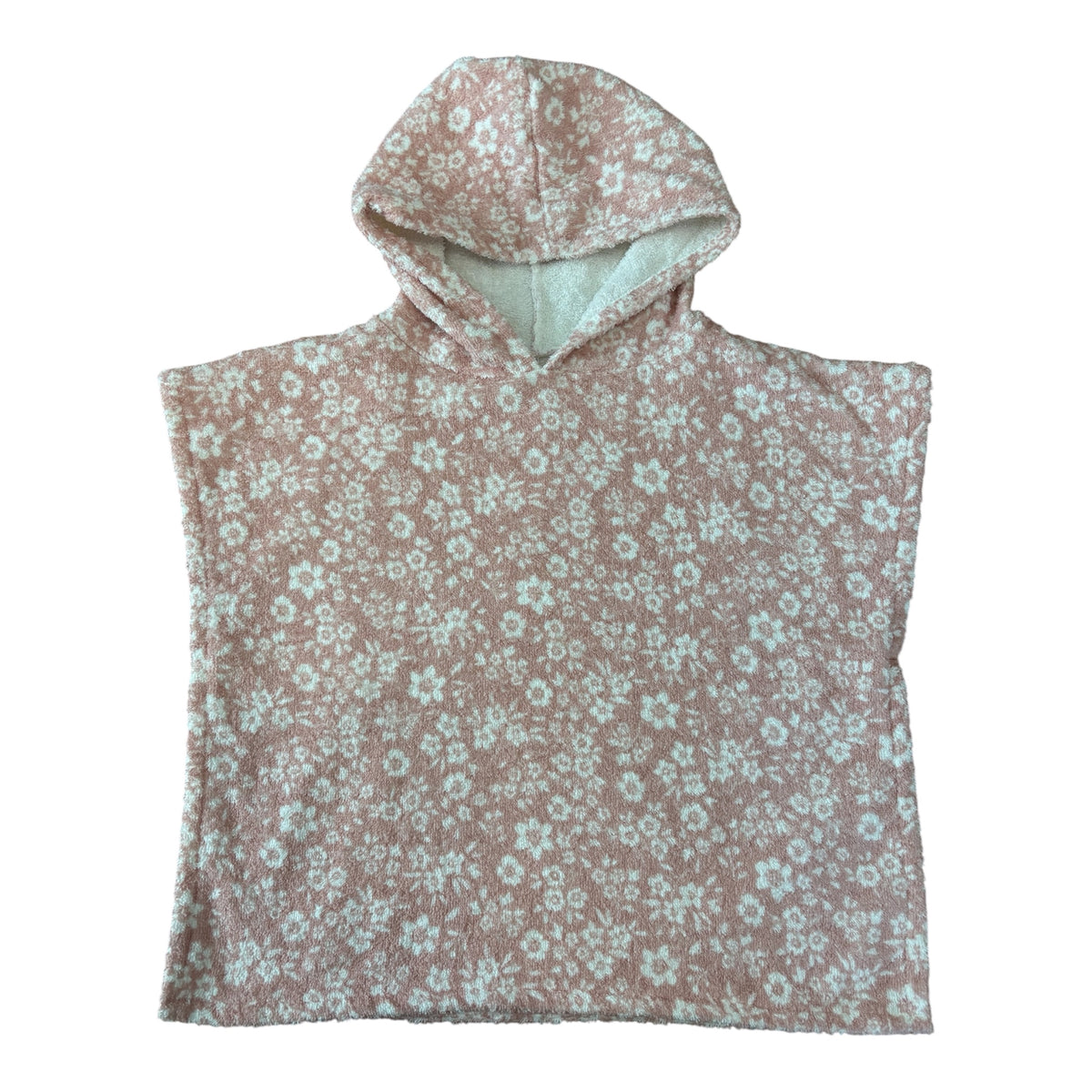 Poncho Plage Fleurs Petit Lem 3-4 T