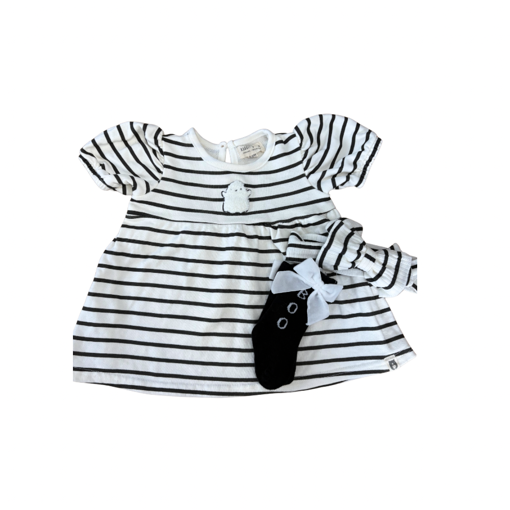 Robes Rabbit Bear 3-6 mois